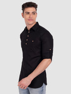 Mens Full Sleeve Casual Cotton Kurta