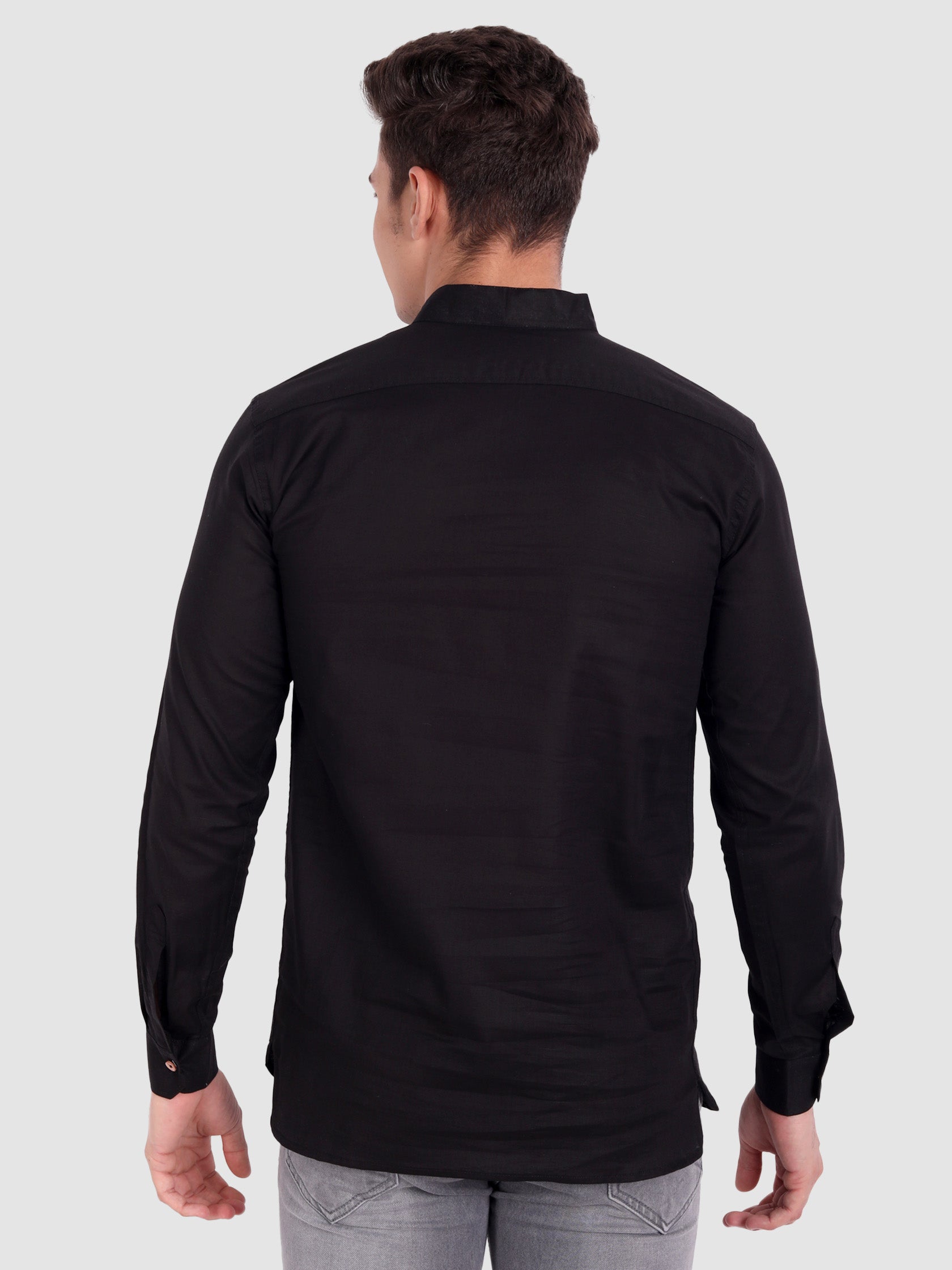 Mens Casual Slim Fit Full Sleeve Cotton Kurta