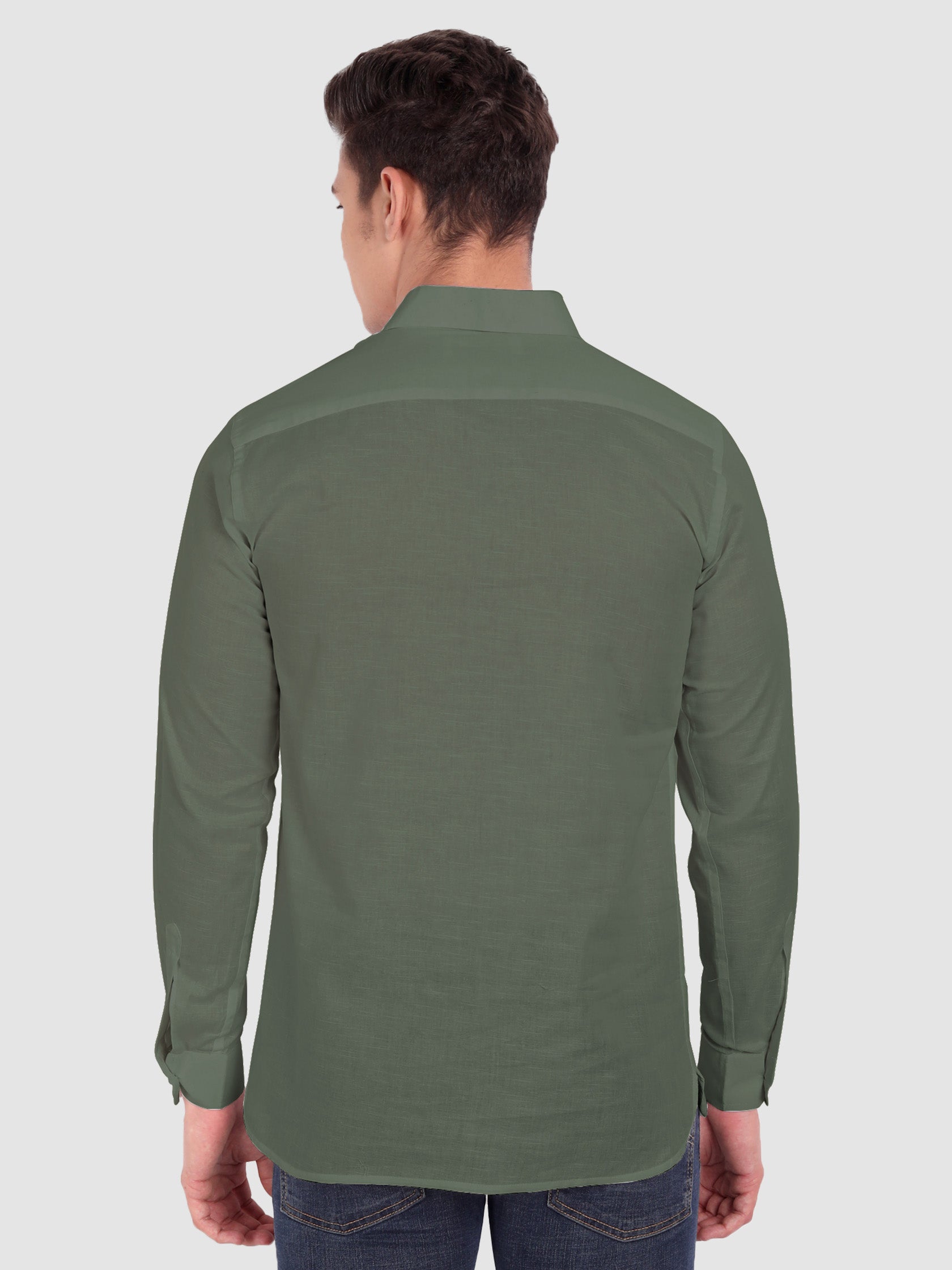 Mens Full Sleeve Casual Cotton Kurta