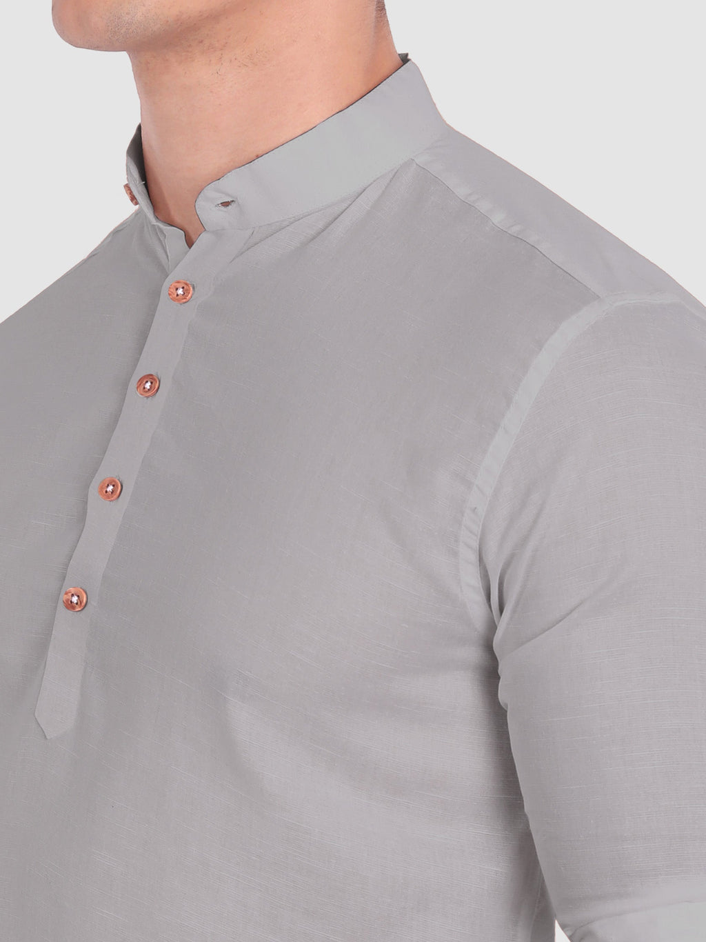 Mens Casual Slim Fit Full Sleeve Cotton Kurta