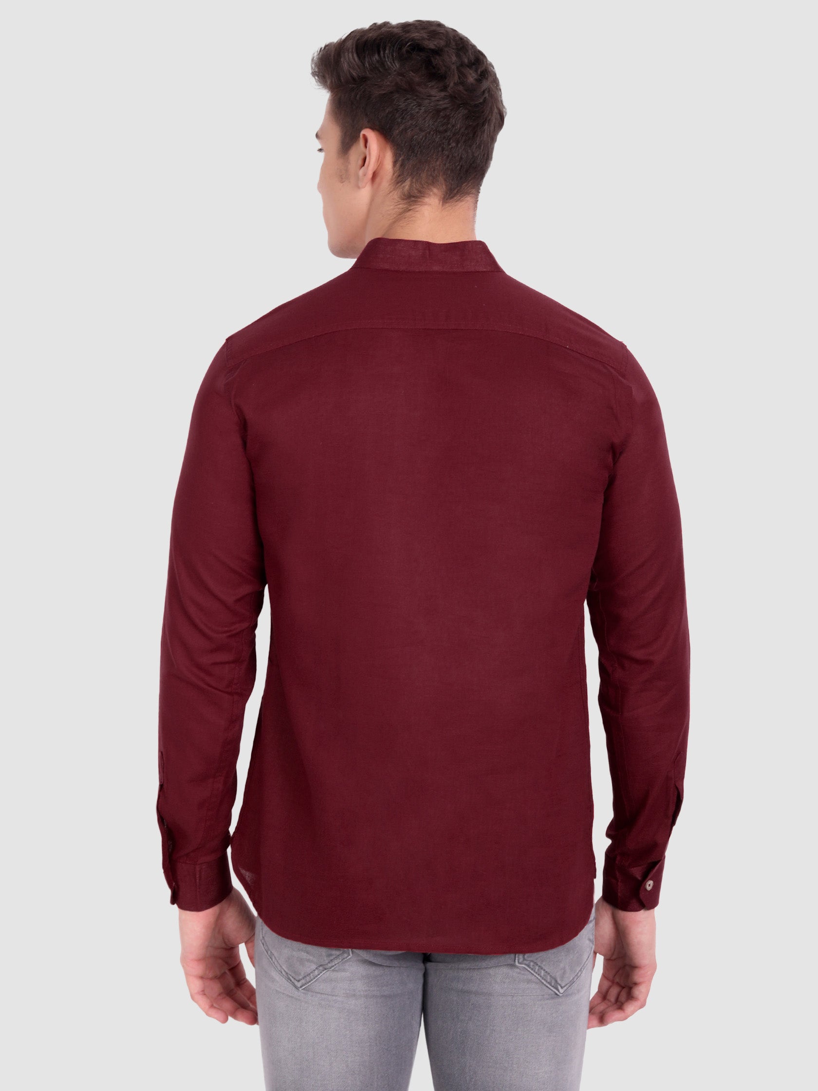 Mens Casual Slim Fit Full Sleeve Cotton Kurta