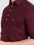 Mens Full Sleeve Casual Cotton Kurta