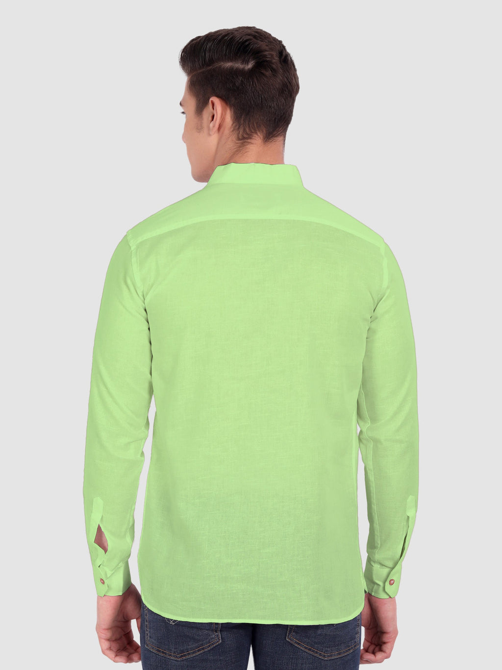 Mens Casual Slim Fit Full Sleeve Cotton Kurta