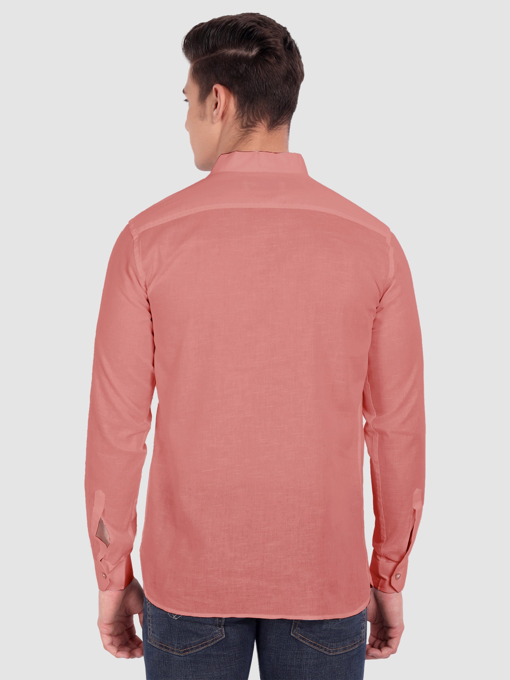 Mens Casual Slim Fit Full Sleeve Cotton Kurta