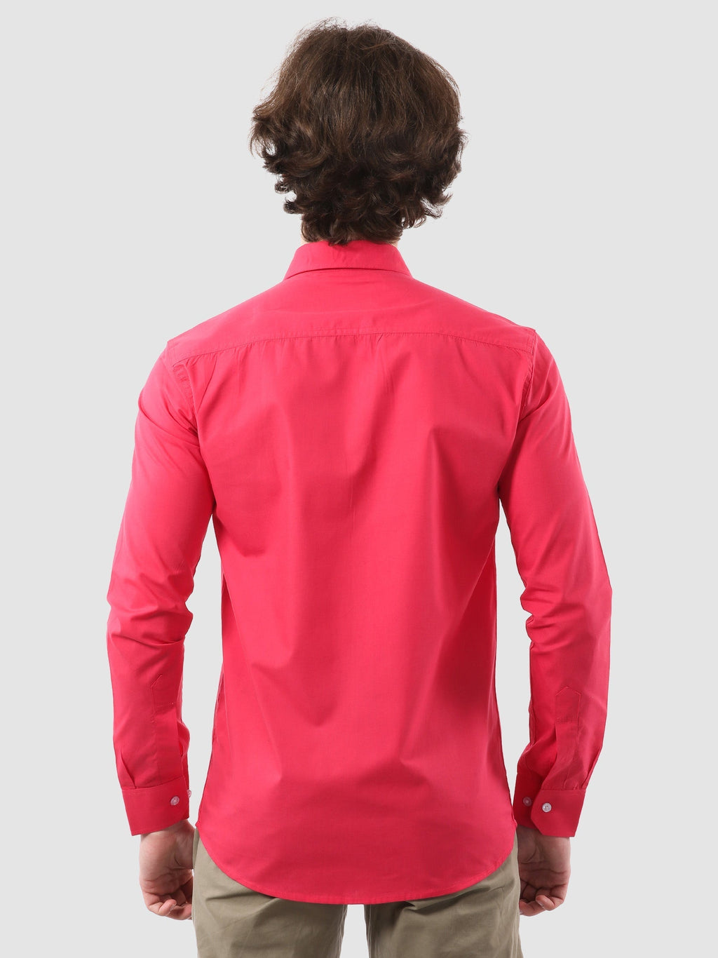 Mens Formal Full Sleeve Plain Shirt