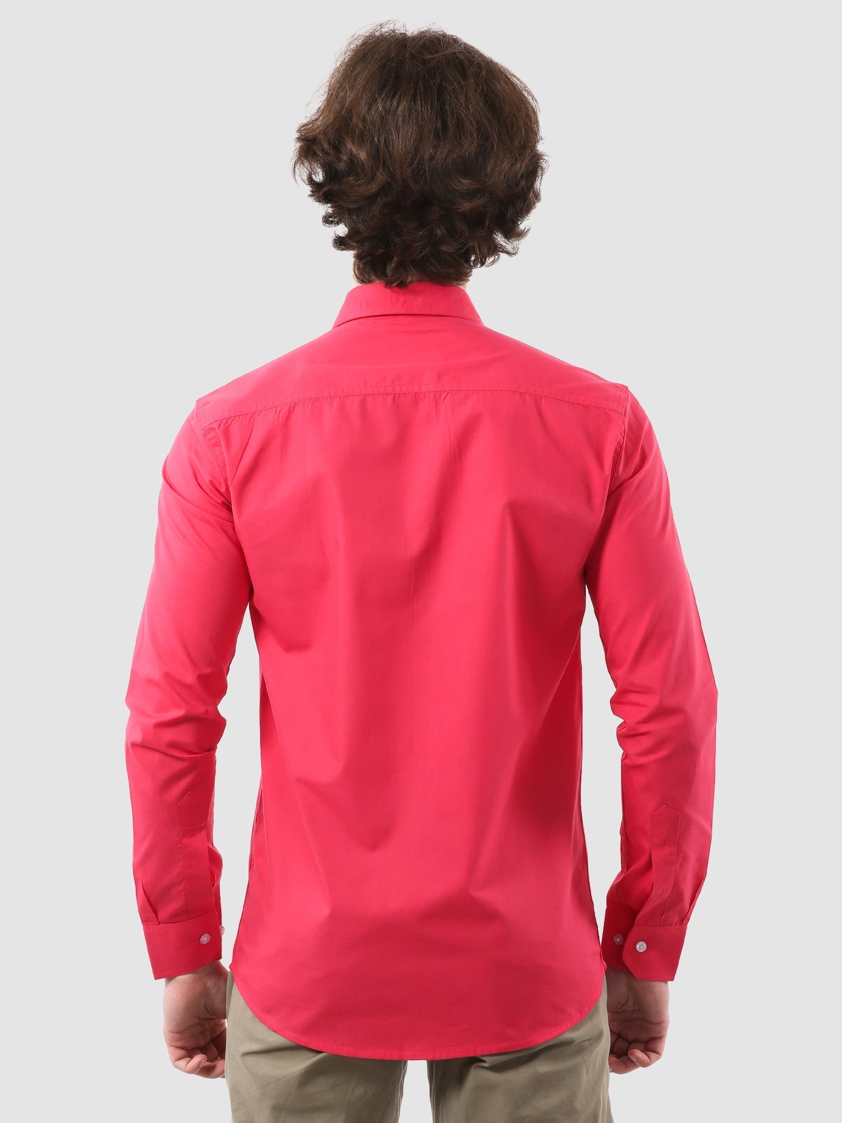 Mens Formal Full Sleeve Plain Shirt