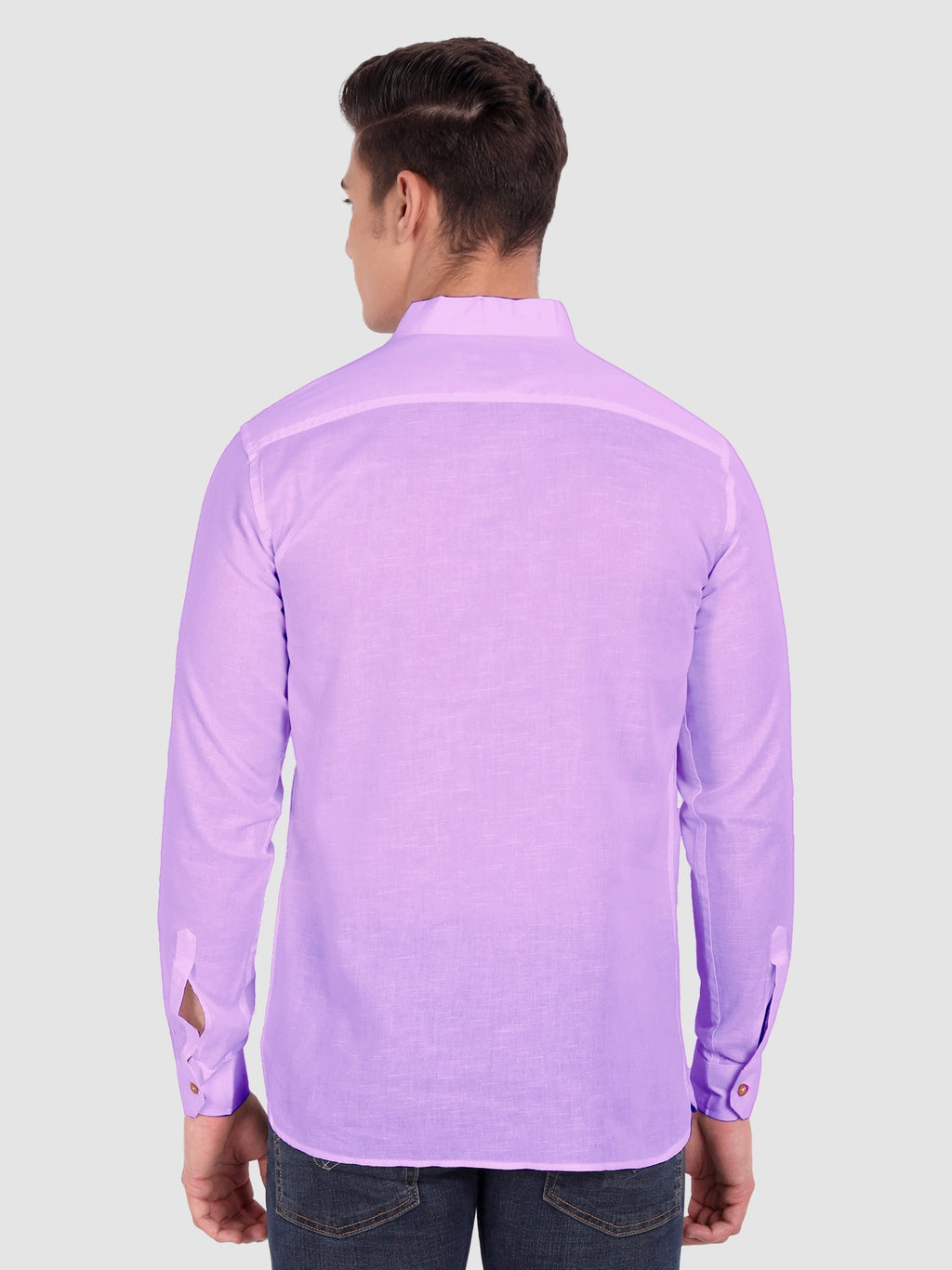 Mens Casual ZIP Style Full Sleeve Cotton Kurta