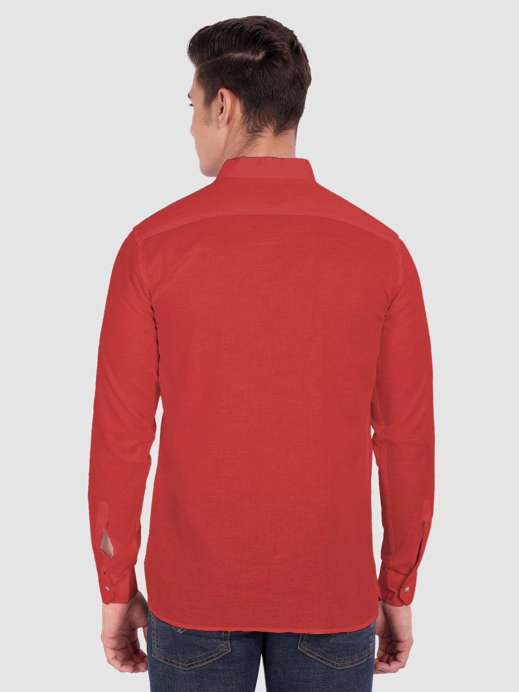 Mens Casual Slim Fit Full Sleeve Cotton Kurta