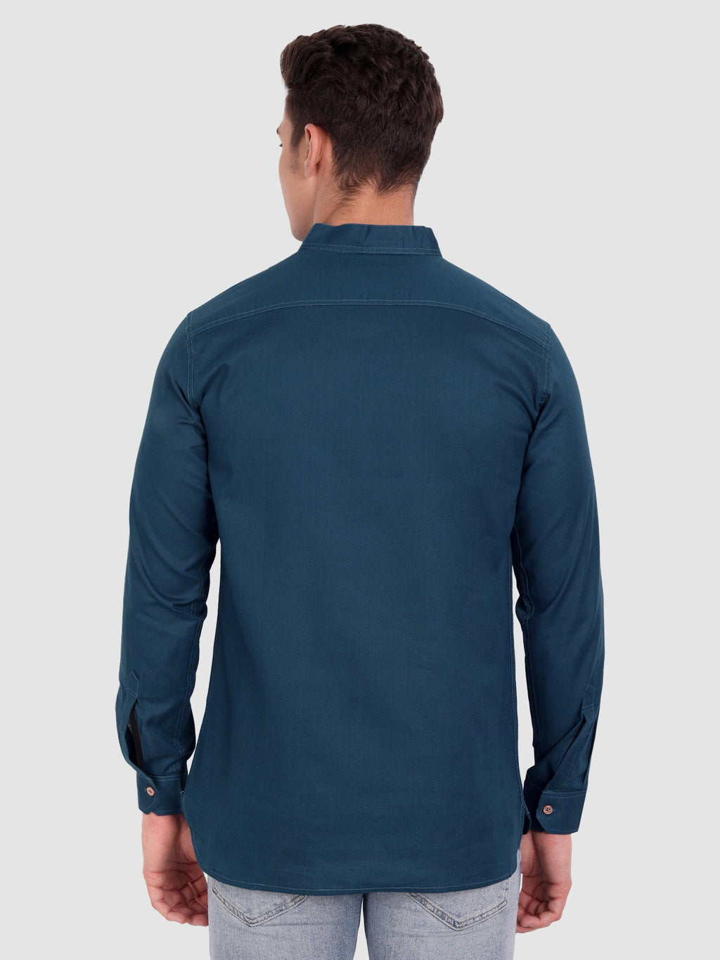 Mens Casual Slim Fit Full Sleeve Cotton Kurta