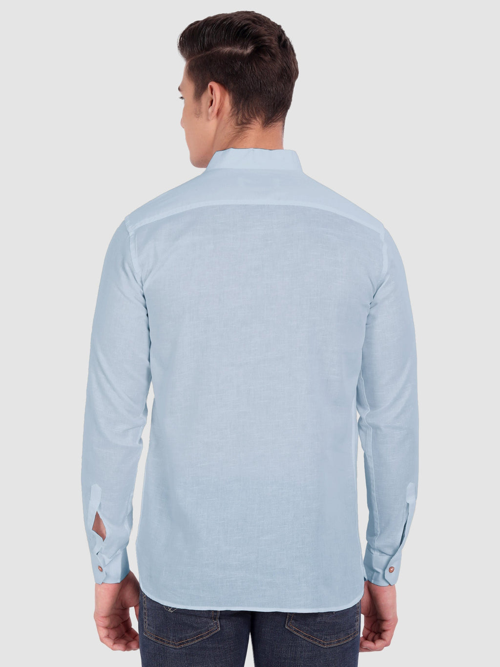 Mens Casual Slim Fit Full Sleeve Cotton Kurta