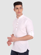 Mens Casual Slim Fit Full Sleeve Cotton Kurta