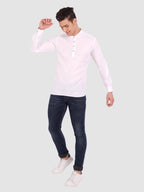 Mens Casual Slim Fit Full Sleeve Cotton Kurta