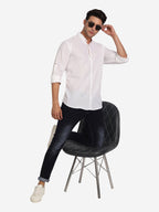 Men Double Button Slim Fit Casual Kurta