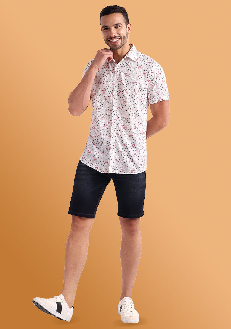 White Printed Main image